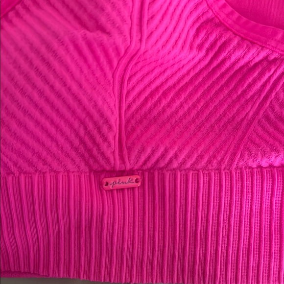 PINK Vibrant Pink Women's Sports Bra - Picture 3 of 3